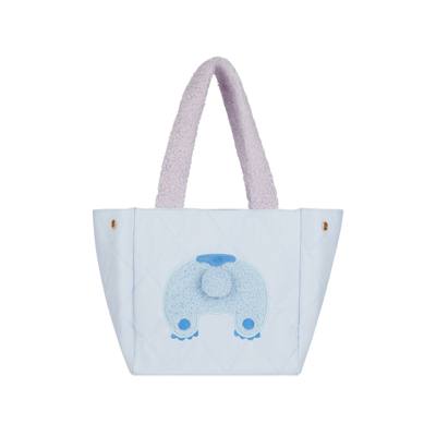 Stitch Plush Tote Bag