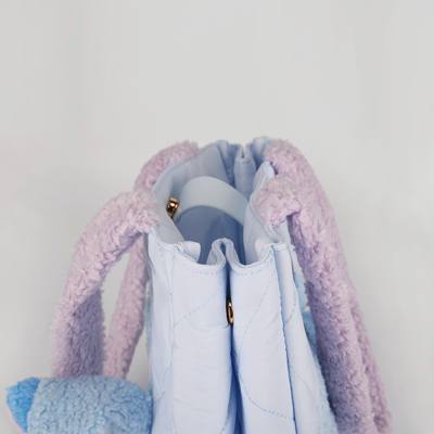 Stitch Plush Tote Bag
