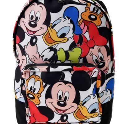 Mickey Mouse and Friends Canvas Backpack