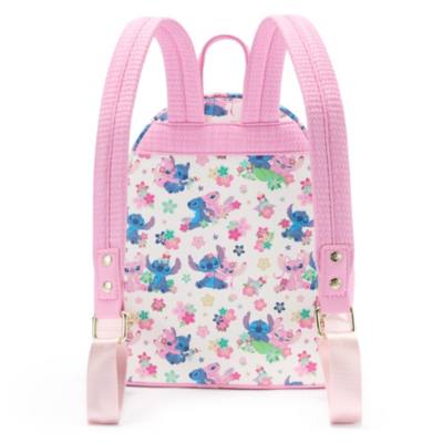 Stitch, Angel and Scrump Loungefly Mini Backpack, Lilo & Stitch