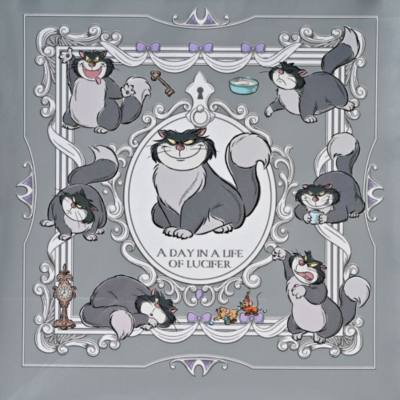 Lucifer and Figaro Shopping Bag