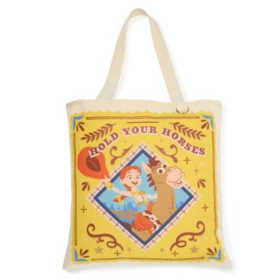 Jessie and Bullseye Canvas Tote Bag, Toy Story 5