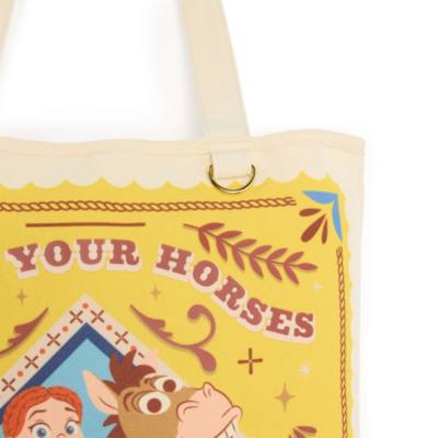 Jessie and Bullseye Canvas Tote Bag, Toy Story 5