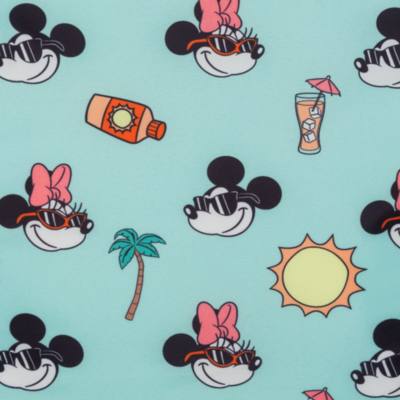 Mickey and Minnie Mouse Beach Loungefly Mini Backpack