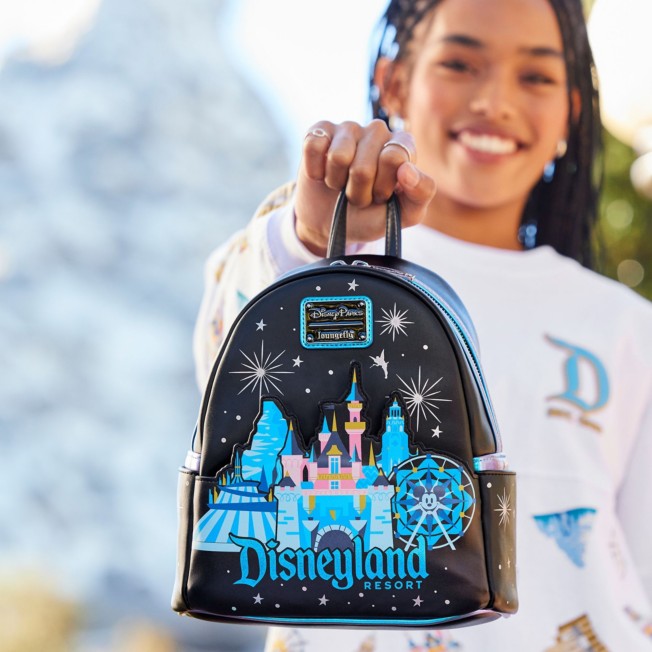 Disneyland Icons Loungefly Mini Backpack Disneyland Icons Loungefly Mini Backpack