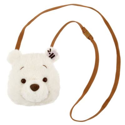 Winnie the Pooh Plush Shoulder Pochette, White Pooh