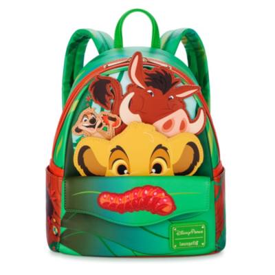 Loungefly Disney The Lion high quality King Vines Simba Timon Pumbaa Mini Backpack