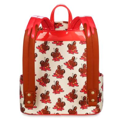Mickey Mouse Candy Apple Loungefly Mini Backpack, Disney Eats