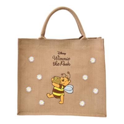 Winnie the Pooh Linen Tote Bag, Honey Day