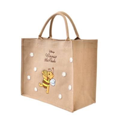 Winnie the Pooh Linen Tote Bag, Honey Day