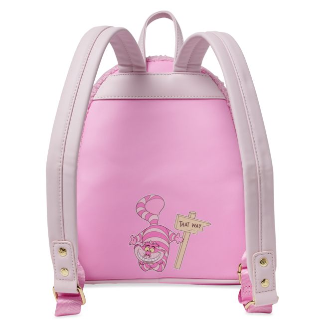 Cheshire Cat Loungefly Mini Backpack, Alice in Wonderland Cheshire Cat Loungefly Mini Backpack, Alice in Wonderland