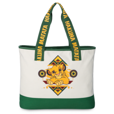 Simba Canvas Tote Bag, The Lion King