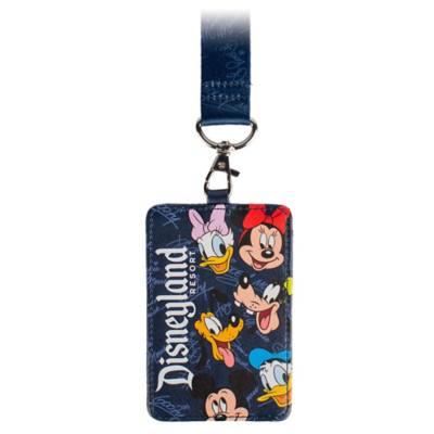 Mickey and Friends Lanyard and Card Holder