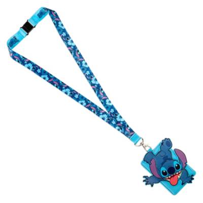 Stitch Lanyard and Card Holder, Lilo & Stitch