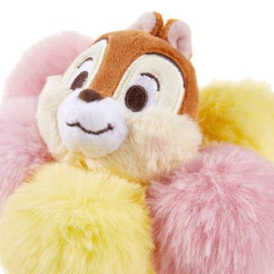 Chip & Dale Plush Hair Tie Set, PomPom Chip & Dale