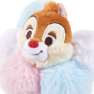 Chip & Dale Plush Hair Tie Set, PomPom Chip & Dale