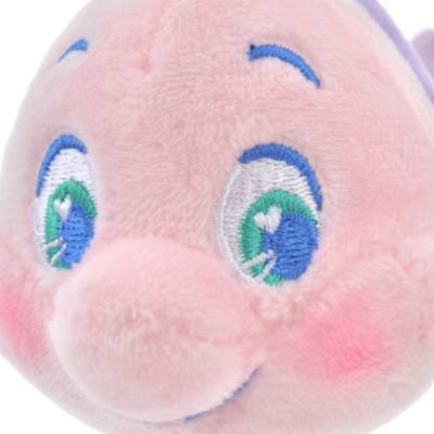 《小美人魚》夢幻系列小比目魚絨毛玩偶鑰匙圈