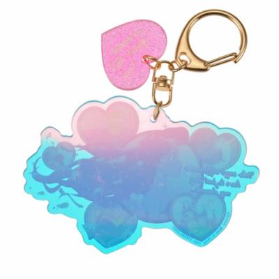 Ariel, Flounder and Sebastian Keychain, Tokimeki Mermaid