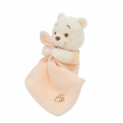 Winnie the Pooh Plush Keychain, White Pooh
