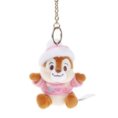 Chip Plush Keychain, PomPom Chip & Dale