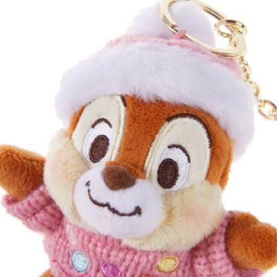 Chip Plush Keychain, PomPom Chip & Dale