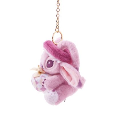 Angel Holiday Plush Keychain, Gifting Stitch