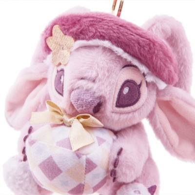 Angel Holiday Plush Keychain, Gifting Stitch