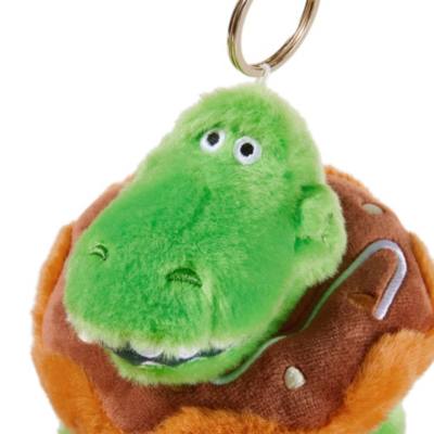 Pizza Planet Rex Plush Keychain, Toy Story