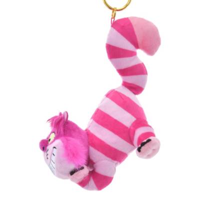 Cheshire Cat Plush Keychain, Alice in Wonderland