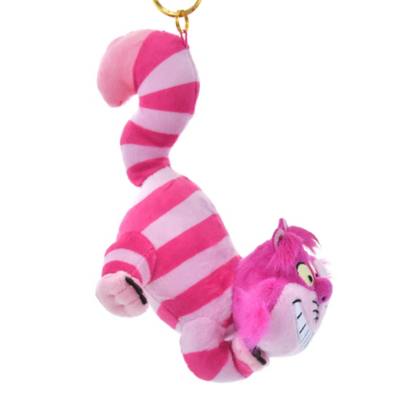 Cheshire Cat Plush Keychain, Alice in Wonderland
