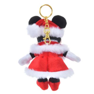 Minnie Plush Keychain, Disney Christmas