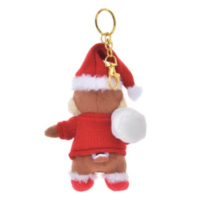 Chip Plush Keychain, Disney Christmas
