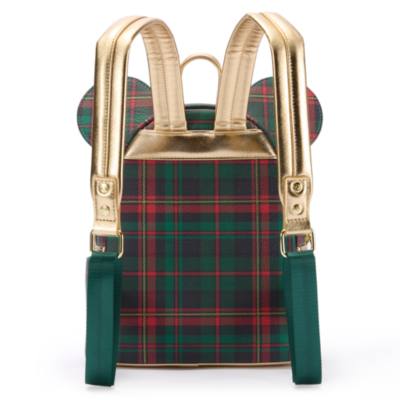 Loungefly Mickey Mouse Plaid Mini Backpack