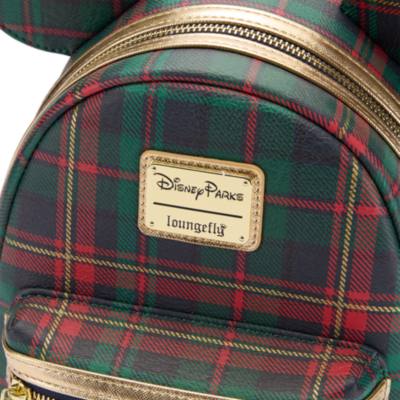 Loungefly Mickey Mouse Plaid Mini Backpack