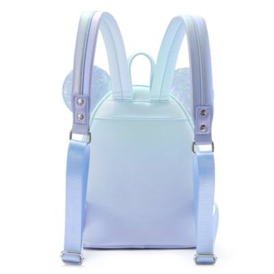 Minnie Mouse Sequined Loungefly Mini Backpack, Winter Blue