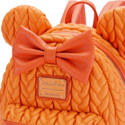 Loungefly Minnie Mouse Pumpkin Spice Mini Backpack