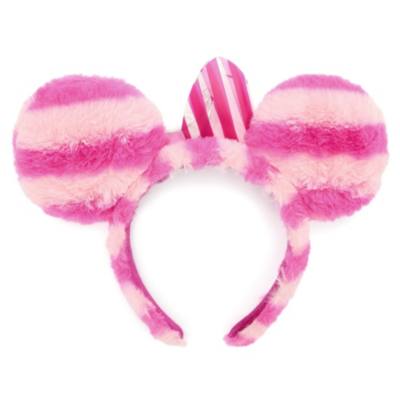 Cheshire Cat Plush Ears Headband for Adults, Alice in Wonderland