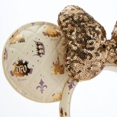 Minnie Mouse Ears Headband for Adults, Disneyland 70th Anniversary