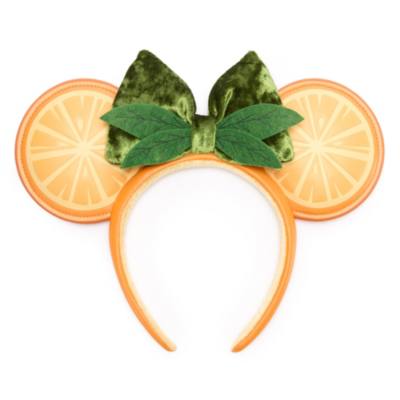 Minnie Mouse Orange Slice Ears Headband for Adults