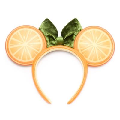 Minnie Mouse Orange Slice Ears Headband for Adults