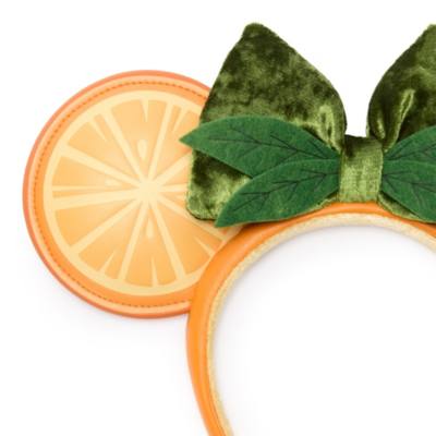 Minnie Mouse Orange Slice Ears Headband for Adults