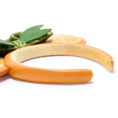 Minnie Mouse Orange Slice Ears Headband for Adults
