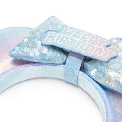 Minnie Mouse Happy Birthday Ears Headband for Adults