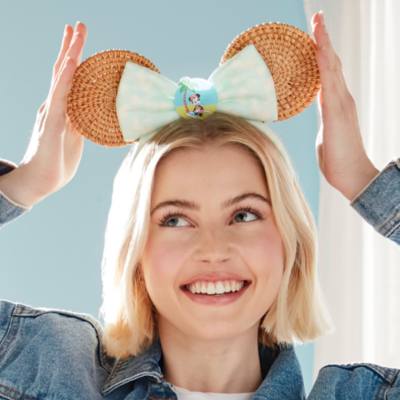 Minnie Mouse Summer Ears Headband for Adults