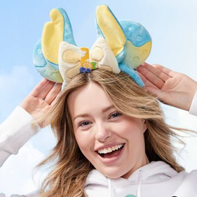 Stitch Blueberry Lemonade Disney Munchlings Ears Headband for Adults, Playful Picnic
