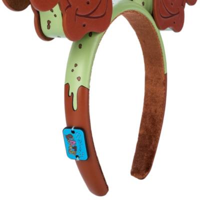 Mickey Mouse Ice Cream Sandwich Ears Headband for Adults, Disney Eats