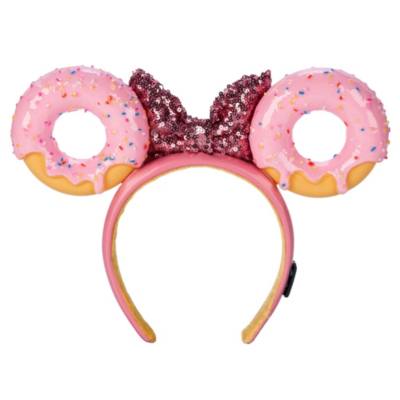 Minnie Mouse Donut Ears Headband for Adults, Disney Eats
