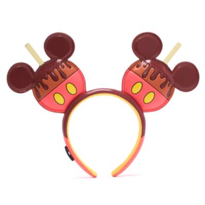 Mickey Mouse Caramel Apple Ears Headband for Adults, Disney Eats