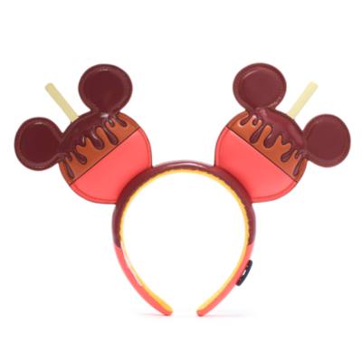 Mickey Mouse Caramel Apple Ears Headband for Adults, Disney Eats