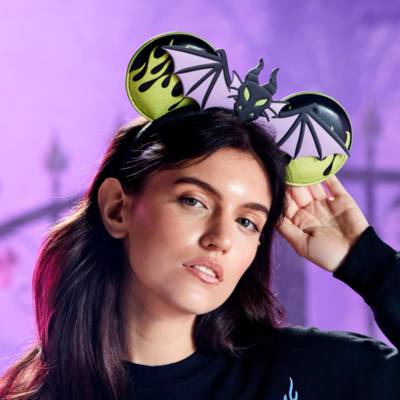 Maleficent as Dragon Ears Headband for Adults, Sleeping Beauty